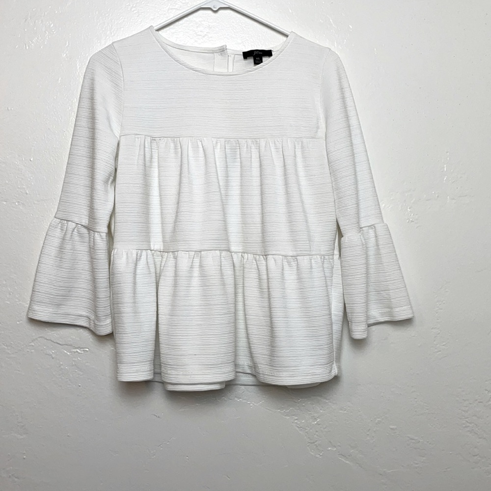 J Crew baby doll blouse Size XS